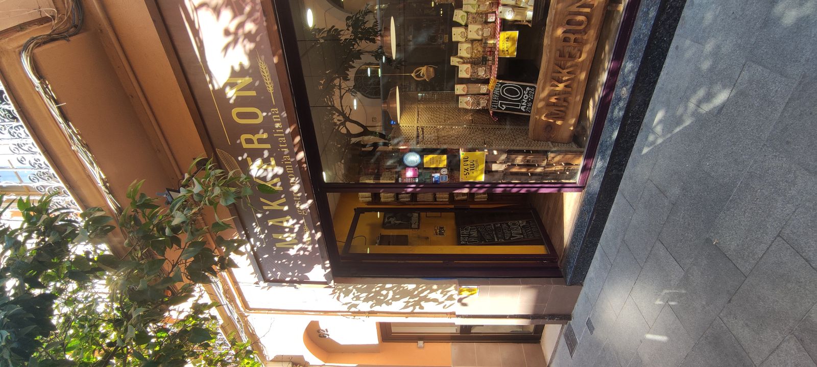 Escaparate de Makkeroni